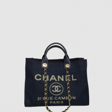 [CHANEL-샤넬] 도빌 쇼퍼백 라지