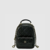 [CHANEL-샤넬] 24C 크루즈 탑핸들 미니 백팩 캐비어