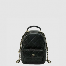 [CHANEL-샤넬] 24C 크루즈 탑핸들 미니 백팩 캐비어