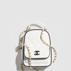 [CHANEL-샤넬] 25c 시즌 탑핸들 미니 백팩