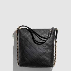 [CHANEL-샤넬]  카프스킨 라지 백팩