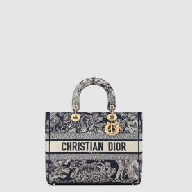 [DIOR-디올] 레이디백 D-라이트 라지 울트라 매트