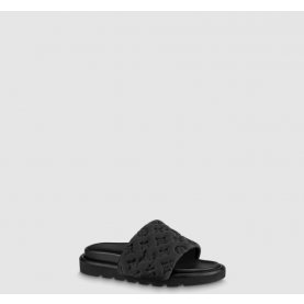 [LOUIS VUITTON-루이비통] 풀 필로우 플랫 컴포트 뮬 1AB1NX