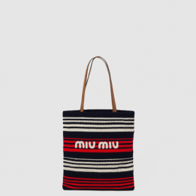 [MIUMIU-미우미우] 크로셰 토트백