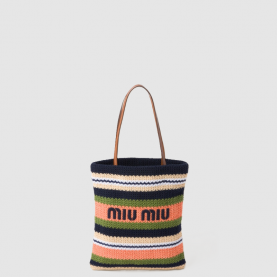 [MIUMIU-미우미우] 크로셰 토트백