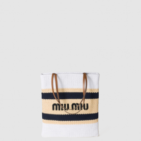 [MIUMIU-미우미우] 크로셰 토트백