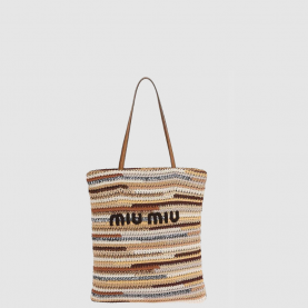 [MIUMIU-미우미우] 크로셰 토트백
