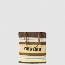 [MIUMIU-미우미우] 크로셰 토트백