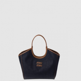 [MIUMIU-미우미우] IVY아이비 데님 토트백 스몰