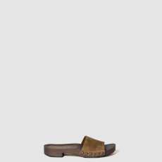 [MIUMIU-미우미우] 퇴색된 스웨이드 클로그 5Z425E