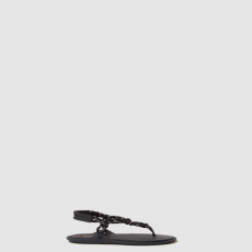 [MIUMIU-미우미우] 코드 및 가죽 샌들 5Y184E