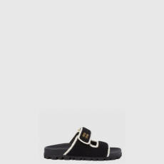 [MIUMIU-미우미우] 크로셰 뜨개질 슬라이드 5XX641