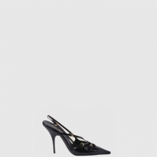 [MIUMIU-미우미우] 버클 장식 가죽 펌프스 5I013E