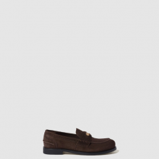 [MIUMIU-미우미우] 스웨이드 로퍼 5D773D