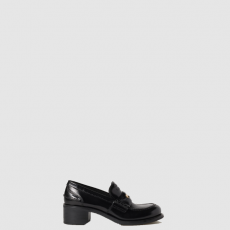 [MIUMIU-미우미우] 브러쉬드 가죽 로퍼 5D276E