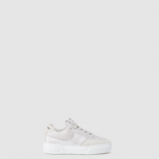 [MIUMIU-미우미우] 블리치 가죽 스웨이드 스니커즈 5E150E