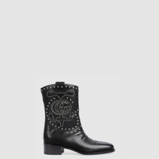 [GUCCI-구찌] 더블 G스터드 장식의 부츠 750508