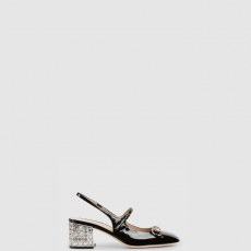 [GUCCI-구찌] 크리스탈 펌프스 801898