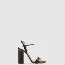 [GUCCI-구찌] 홀스빗 미드힐 샌들 453378