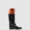 [GUCCI-구찌] 홀스빗 레더 하이 부츠 675655