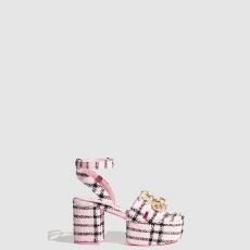 [CHANEL-샤넬] 트위드 샌들 G46423