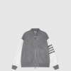 [THOM BROWNE-톰브라운]로고 집업 자켓