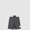 [THOM BROWNE-톰브라운]나일론 립스탑 쇼츠