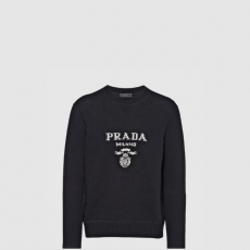 [PRADA-프라다] 울 및 캐시미어 크루넥 스웨터