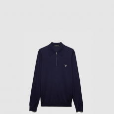 [PRADA-프라다] 극세 울 폴로 셔츠