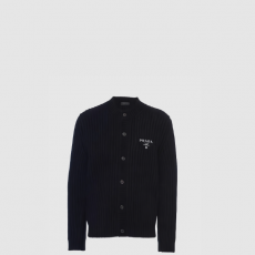 [PRADA-프라다] 캐시고라 골지 니트 가디건