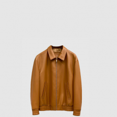 [PRADA-프라다] 오버사이즈 나파 가죽 바머 재킷