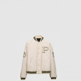 [PRADA-프라다] 패치 장식 코튼 바머 재킷