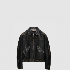 [PRADA-프라다] 나파 가죽 재킷