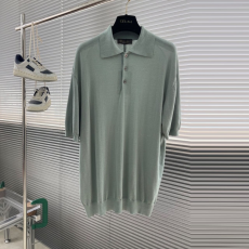 [LORO PIANA-로로피아나]폴로 니트 반팔