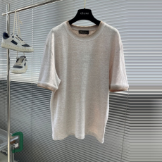 [LORO PIANA-로로피아나]라운드 니트 반팔