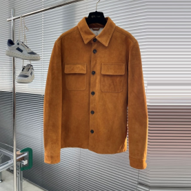 [LORO PIANA-로로피아나]가죽 자켓