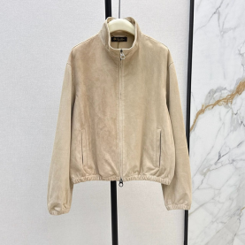 [LORO PIANA-로로피아나]  가죽 자켓