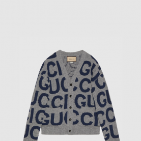 [GUCCI-구찌] 인타르시아 울 가디건