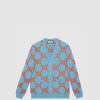 [GUCCI-구찌] GG 인타르시아 울 가디건
