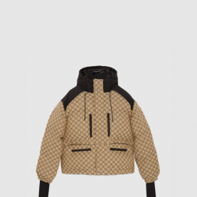 [GUCCI-구찌] GG 캔버스 봄버 재킷