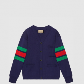 [GUCCI-구찌] 코튼 니트 가디건