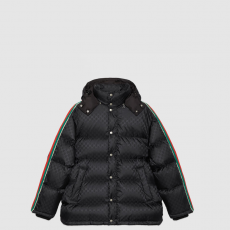 [GUCCI-구찌] GG 나일론 자카드 재킷 위드 웹