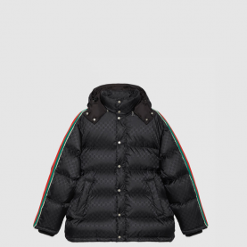 [GUCCI-구찌] GG 나일론 자카드 재킷 위드 웹