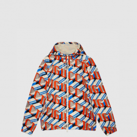 [GUCCI-구찌] 픽셀 프린트 나일론 재킷