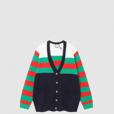 [GUCCI-구찌] 로고 니트 코트