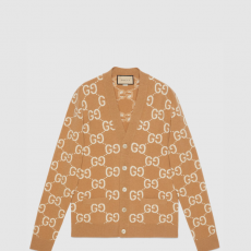 [GUCCI-구찌] GG 울 자카드 가디건