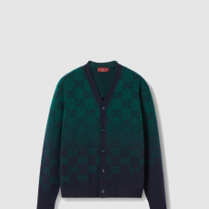 [GUCCI-구찌] GG 그라데이션 울 자카드 가디건