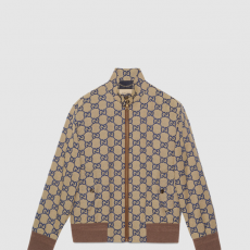 [GUCCI-구찌] 맥시 GG 캔버스 집업 재킷