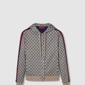 [GUCCI-구찌] 올오버 GG 로고 후드 자켓