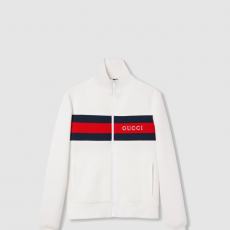 [GUCCI-구찌] 네오프렌 웹 밴드 집업 자켓